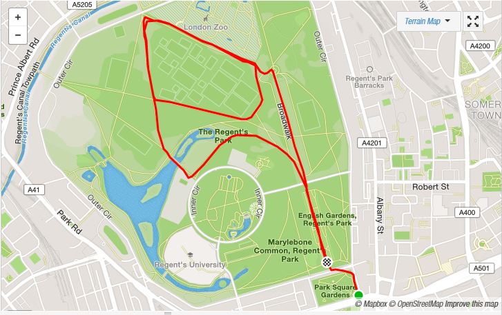 Week Three Regent's park